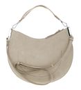 COCCINELLE Sunup Handbag Suede Leather Sandshell