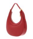 COCCINELLE Whisper Grained Leather Mini Bag Scarlet COCCINELLE Whisper Grained Leather Mini Bag Scarlet