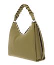 COCCINELLE Boheme Grana Double Shoulder Bag L Seagrass / Sandshell