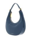 COCCINELLE Whisper Grained Leather Mini Bag Deep Blue