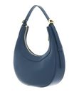 COCCINELLE Whisper Grained Leather Mini Bag Deep Blue