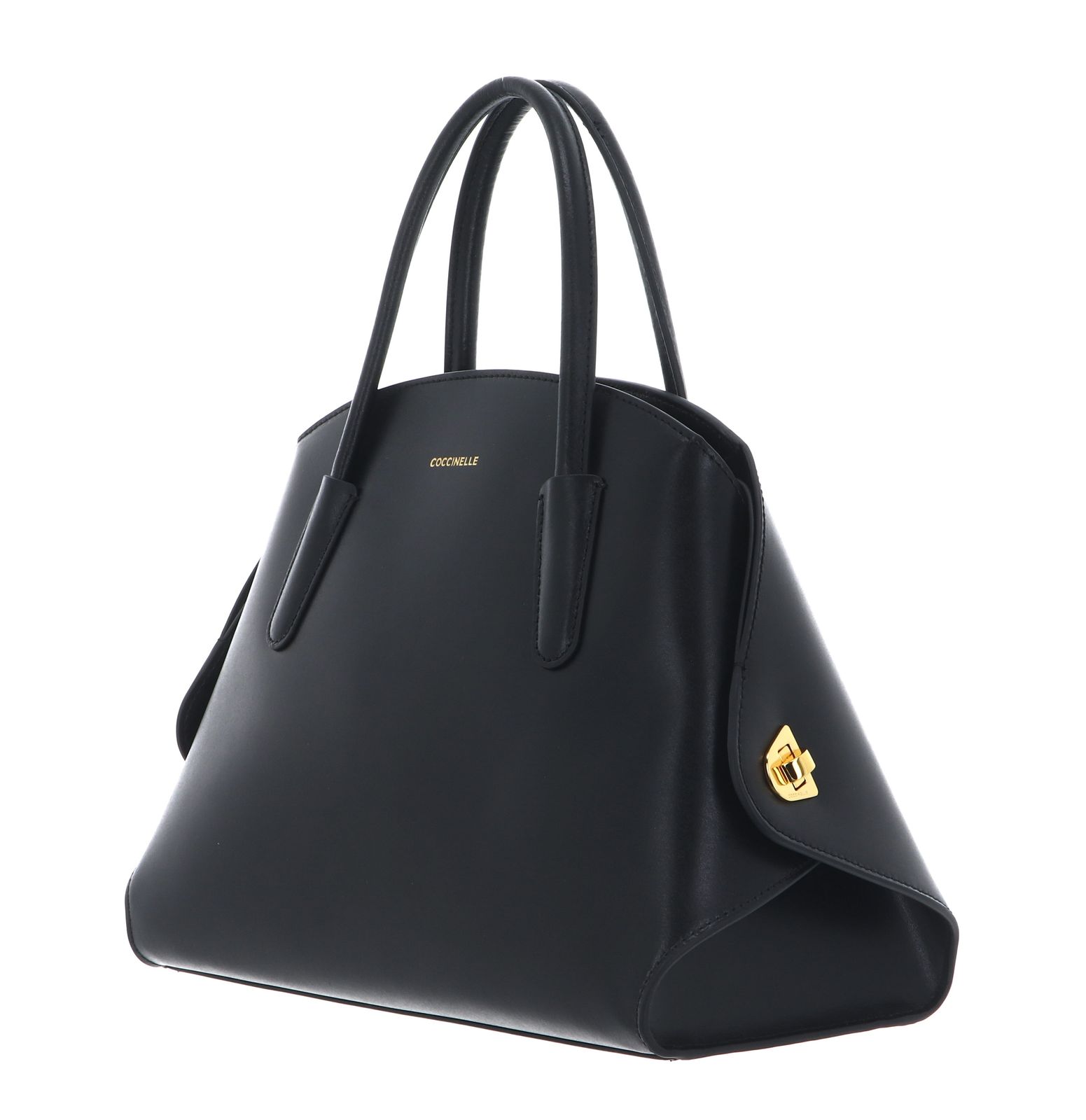 COCCINELLE Tylde Calf Handbag Smooth Leather Noir COCCINELLE Tylde Calf Handbag Smooth Leather Noir