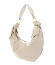 COCCINELLE Furoshiki Handbag puffy Smooth Leather Sandshell