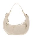 COCCINELLE Furoshiki Handbag puffy Smooth Leather Sandshell