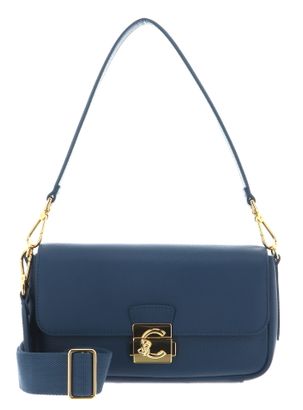 COCCINELLE C-Me Handbag Grained Leather Deep Blue