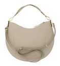 COCCINELLE Sunup Handbag Double Grainy Leather Sandshell / Seagrass