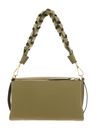 COCCINELLE Boheme Grana Double Shoulder Bag Seagrass / Sandshell
