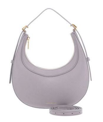 COCCINELLE Whisper Grained Leather Mini Bag Oyster