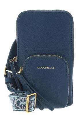 COCCINELLE Pixie Hi-Tech Phone Bag Deep Blue