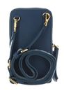 COCCINELLE Pixie Hi-Tech Phone Bag Deep Blue