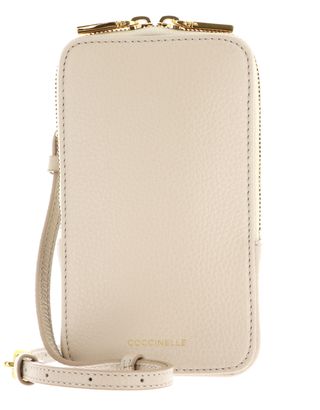 COCCINELLE Flor Hi-Tech Phone Bag Sandshell COCCINELLE Flor Hi-Tech Phone Bag Sandshell