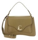 COCCINELLE C-Me Grained Leather Handbag Seagrass