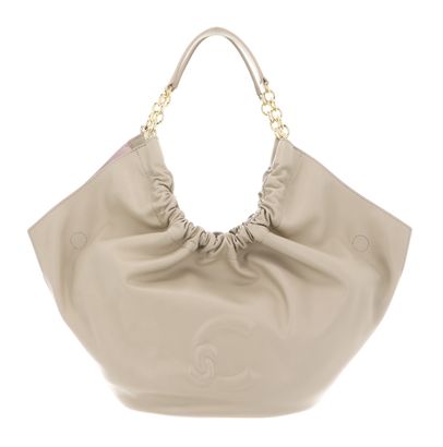 COCCINELLE Smash Handbag Smooth Leather Sandshell