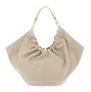 COCCINELLE Smash Handbag Smooth Leather Sandshell