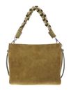 COCCINELLE Boheme Handbag Suede Grainy Leather Seagrass / Seagrass
