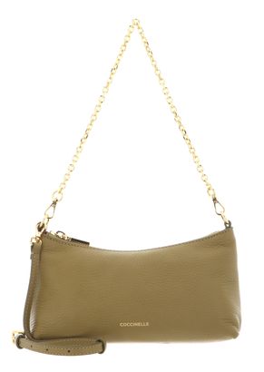COCCINELLE Aura Mini Bag Grained Leather Seagrass