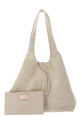 COCCINELLE C-Easy Suede Handbag Sandshell / Sandshell