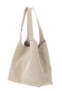 COCCINELLE C-Easy Suede Handbag Sandshell / Sandshell
