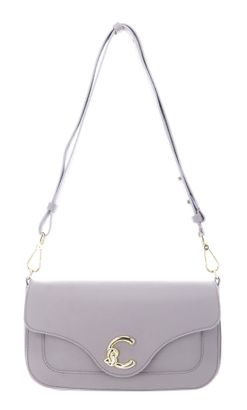 COCCINELLE C-Me Handbag Grainy Leather Oyster