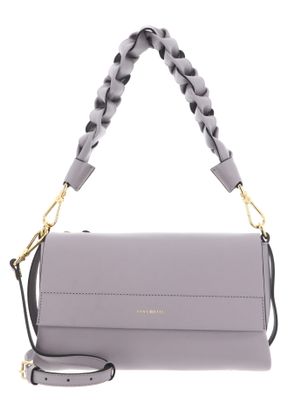COCCINELLE Boheme Grana Double Shoulder Bag Oyster / Pearl