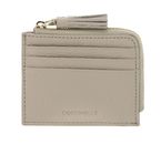 COCCINELLE Tassel Credit Card Holder Sandshell