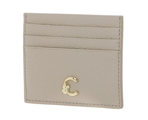 COCCINELLE C-Me Document Holder Grained Leather Sandshell