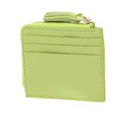 COCCINELLE Tassel Credit Card Holder Green Glow
