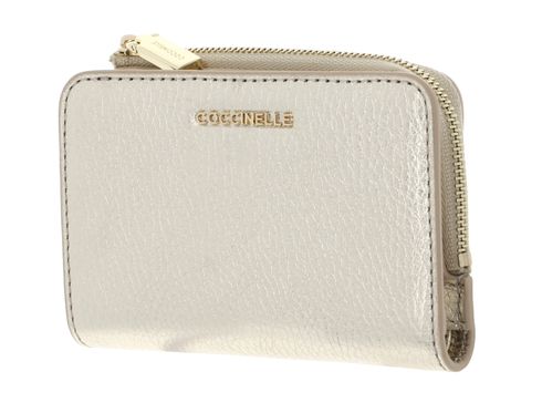 COCCINELLE Metallic Soft Wallet Pale Gold