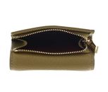 COCCINELLE Metallic Soft Wallet Grained Leather Seagrass