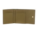 COCCINELLE Metallic Soft Wallet Grained Leather Seagrass