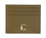 COCCINELLE C-Me Document Holder Grained Leather Seagrass