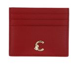 COCCINELLE C-Me Document Holder Grained Leather Scarlet