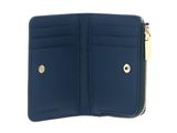COCCINELLE Metallic Soft Credit Card Holder Deep Blue