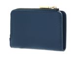 COCCINELLE Metallic Soft Credit Card Holder Deep Blue