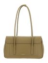 COCCINELLE C-Me Lock Handbag Grained Leather Seagrass