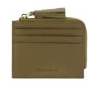 COCCINELLE Tassel Credit Card Holder Seagrass