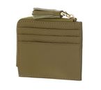 COCCINELLE Tassel Credit Card Holder Seagrass