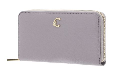 COCCINELLE C-Me Wallet Grained Leather Oyster COCCINELLE C-Me Wallet Grained Leather Oyster