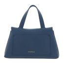 COCCINELLE Nikla Handbag Double Grainy Leather Deep Blue / Sandshell