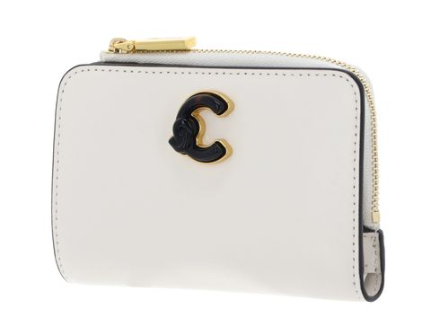 COCCINELLE C-Me Calf & Marb Wallet Pearl