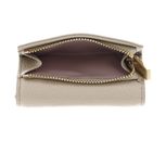 COCCINELLE Metallic Soft Wallet Grained Leather Sandshell