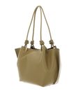 COCCINELLE Finn Handbag Grained Leather Seagrass COCCINELLE Finn Handbag Grained Leather Seagrass