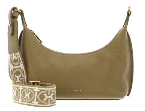 COCCINELLE Suri Mini Bag Grained leather Seagrass