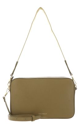 COCCINELLE Tebe Mini Bag Grained Leather Seagrass