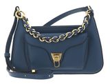 COCCINELLE Beat Grained Leather Handbag Deep Blue