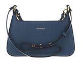 COCCINELLE Beat Grained Leather Handbag Deep Blue