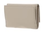 COCCINELLE Metallic Soft Wallet Grainy Leather Sandshell