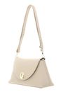 COCCINELLE Nikla Handbag Double Grainy Leather Sandshell / Seagrass