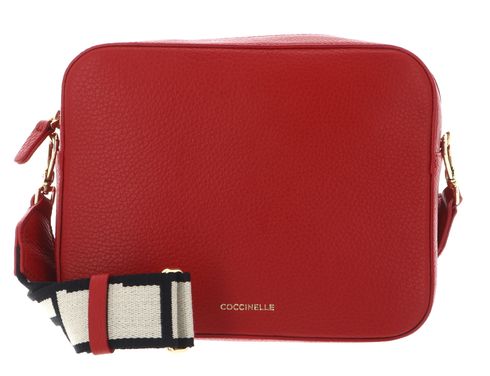COCCINELLE Tebe Crossover Bag M Scarlet