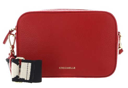 COCCINELLE Tebe Crossover Bag S Scarlet